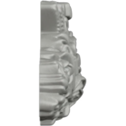 Ekena ONL48X06X02VI 48" W x 6" H x 2 1/4" P Viceroy Center with Scrolls Onlay, Primed