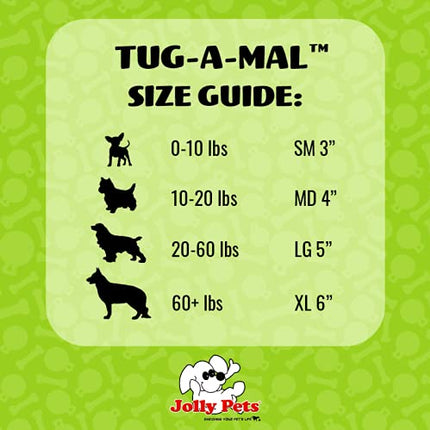 Jolly Pets Tug-A-Mals Monkey Dog Toy, X-Large