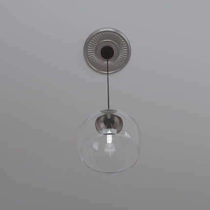 Ekena Millwork CMP13BECST Berkshire Thermoformed PVC Ceiling Medallion (Fits Canopies up to 5 3/4"), 13"OD, Aged Dark Steel