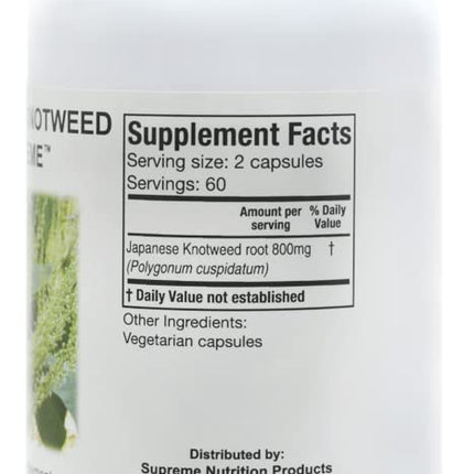 Supreme Nutrition Japanese Knotweed Supreme, 120 You Ji Hu Zhang Capsules