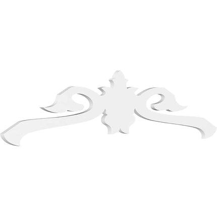 Ekena GPP060X015X100FLO Gable Pediment, Primed, 60" W x 15" H x 1" P (6/12)