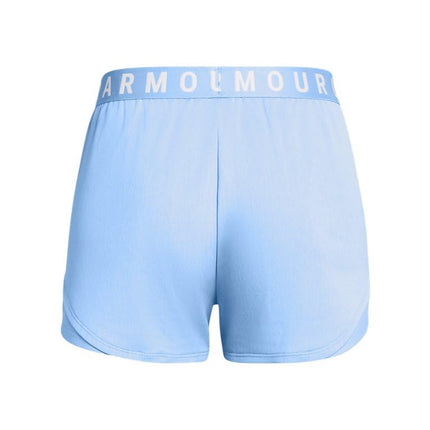 Under Armour Women's Play Up Twist Shorts 3.0, (466) Horizon Blue/Horizon Blue/White, XL