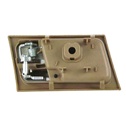 TRQ Parchment/Chrome Inner Door Handle Pair