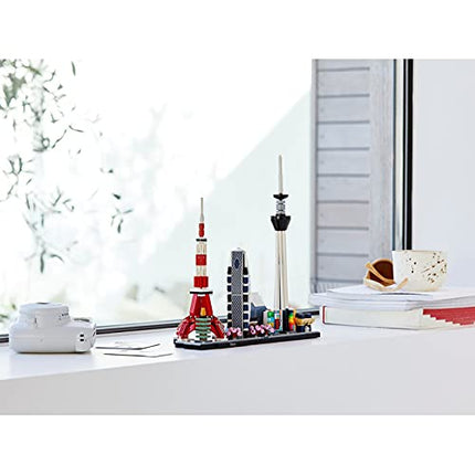 LEGO® Architecture Skylines: Tokyo 21051 Building Kit, Collectible Architecture Building Set for Adults