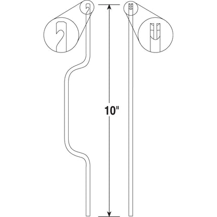 Prime-Line H 3787 Tilt Balance Tension Tool, Silver, 25.40 cm