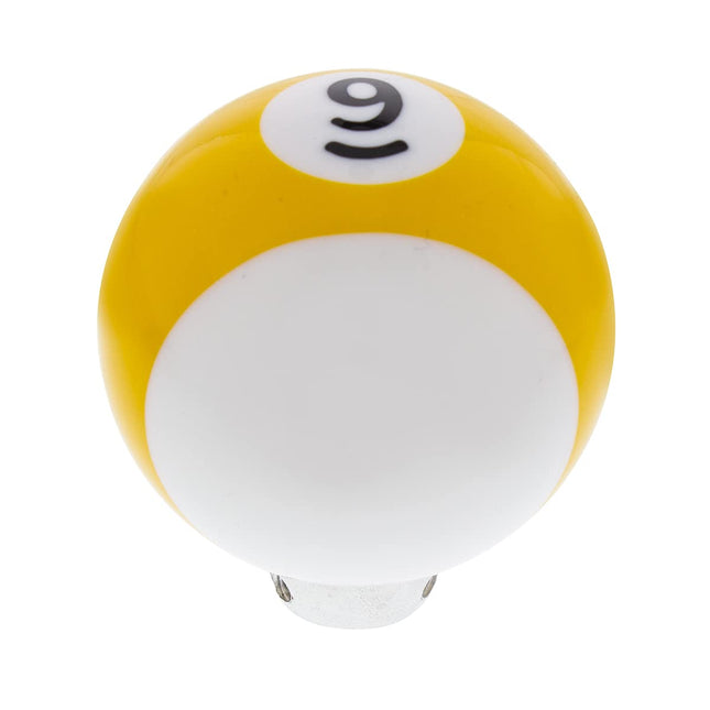 United Pacific 70758 Yellow Striped '9' Ball Gears