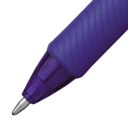 EnerGel X Retractable Gel Rollerball Pen, 1.00mm Tip, Blue Ink, (1 Pack of 12 Pens)