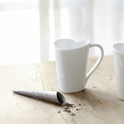 Alessi to Mug in Bone China,Silver