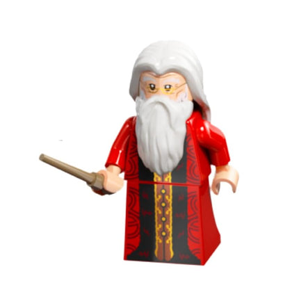LEGO 2018 Harry Potter Minifigure - Albus Dumbledore (with Black Wand and Stand) 75954