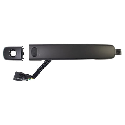 TRQ Front Left Exterior Door Handle Drivers Side Compatible with 2008-2013 Nissan Altima