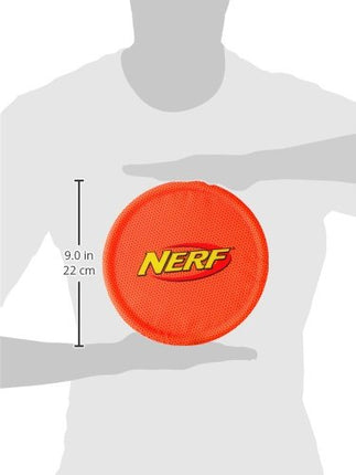 Nerf Dog Nylon Flyer, 10-Inch, Orange