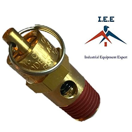ASME CODED New 1/4" NPT 200 PSI Air Compressor Safety Relief Pressure Valve Tank Pop Off