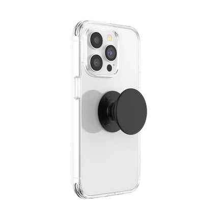 PopSockets Adhesive Phone Grip, Holder, Phone Stand, Black - Black