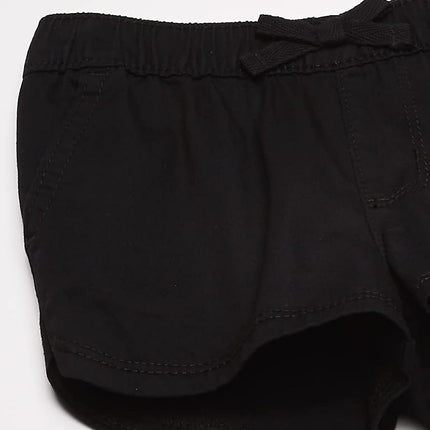 The Children's Place Short en chambray à enfiler pour bébé fille et enfant, noir, 5T