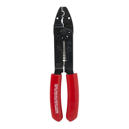 Klein Tools 1001 Multi Tool, Made in USA, Wire Stripper/Wire Cutter/Crimper for 8-22 AWG, Multi-Purpose Electrician Tool is 8.5-Inch Long