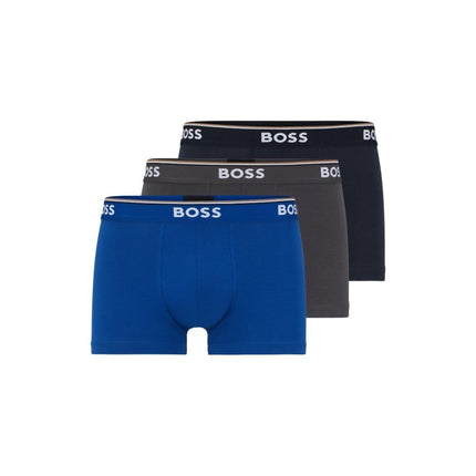 HUGO Men's 3-pack Stretch Cotton Regular Fit Trunk