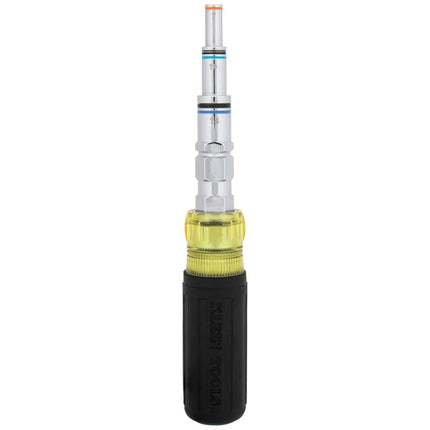 Klein Tools 32809MAGM 11-in-1 Multi-Nut Driver Tool, Magnetic Pass-Through Driver with Metric Hex Nut Sizes 5mm to 19mm
