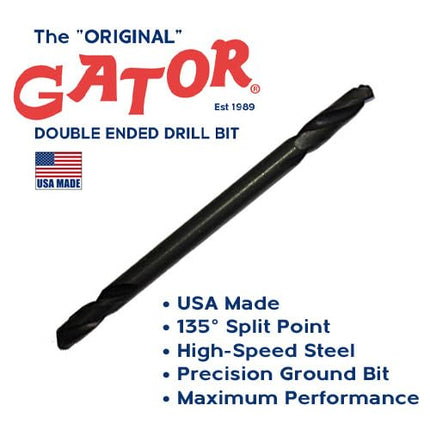 Gator 1/8'' Double End Drill Bit (Pack of 12)