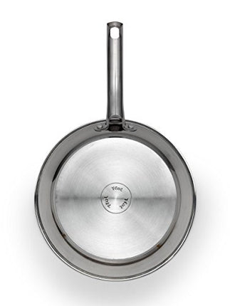 T-fal 2100096045 Pro E760SC Performa Ensemble de batterie de cuisine en acier inoxydable compatible lave-vaisselle et four, 12 pièces, argent, 0
