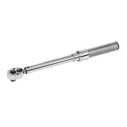 Torque-Sensing Wrench, 30 to 250-Inch/Pound Range Micro-Adjustable Wrench, Square-Drive Ratchet Head Klein Tools 57005