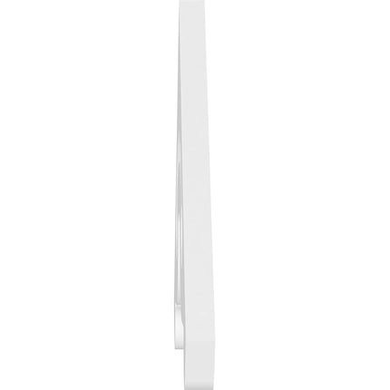 Ekena GPP060X013X100NOR Gable Pediment, Primed, 60" W x 12 1/2" H x 1" P (5/12)