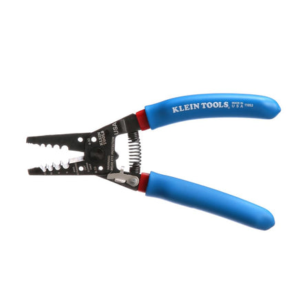 Klein Tools 11053 Klein-Kurve Wire Stripper and Cutter for 6-12 AWG Stranded Wire, 7-1/8-Inch