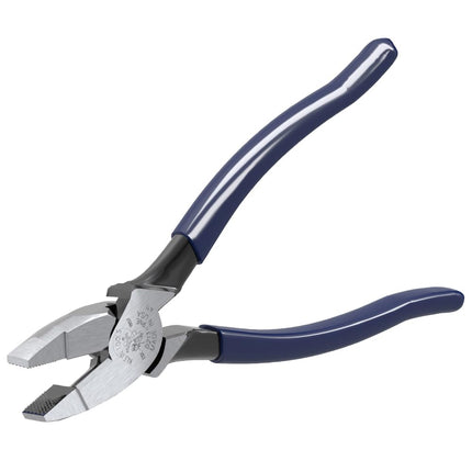 Klein Tools 80020 Tool Set with Lineman's Pliers, Diagonal Cutters, and Long Nose Pliers, with Induction Hardened Knives,Red, 3-Piece,8-Inch Kit