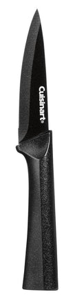 Juego de cuchillos Cuisinart, juego de cuchillos metálicos de 12 piezas con protector de hoja, ligeros, de acero inoxidable, duraderos y aptos para lavavajillas, C55-12PMB, negro