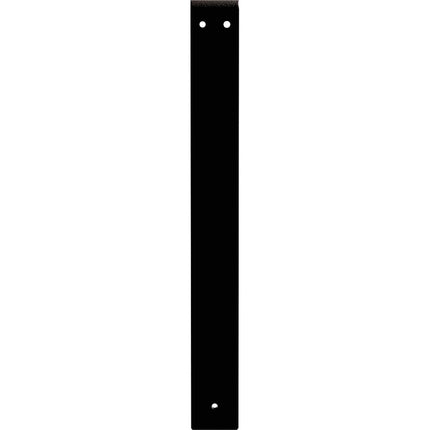 Ekena Millwork BKTM02X18X18TRHDB Steel Bracket Traditional, 2"W x 18"D x 18"H, Hammered Dark Bronze