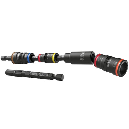 Klein Tools 32984 Impact Flip Socket Set with Swiv