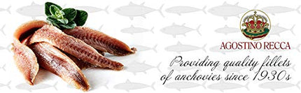 AgostinoRecca "Agostino Recca" Fillets of Anchovies 8.1 Oz
