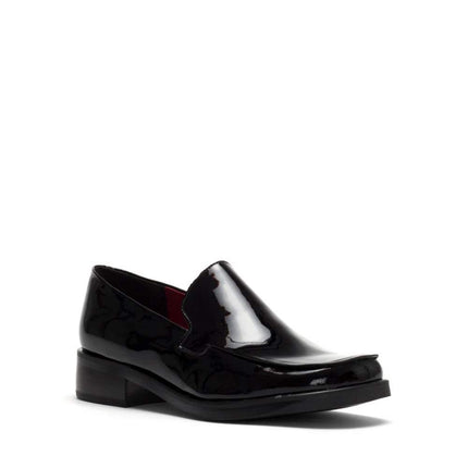 Franco Sarto Women's Bocca Loafer,Black Patent,7.5 W US
