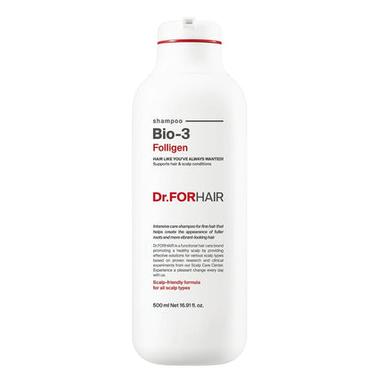 Dr.FORHAIR Bio-3 Folligen Shampoo 500 ml/16.91 fl.