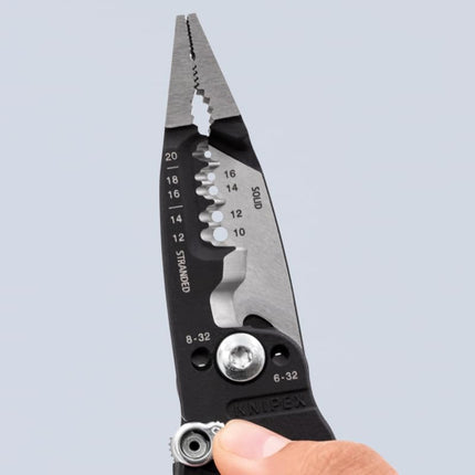 KNIPEX Tools 13 72 8 Forged Wire Stripper, 8-Inch