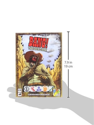 DV Giochi DVG 9105 Bang!: The Dice Game, 7.9 inches