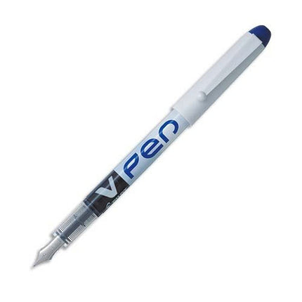 Pilot VPen Disposable Fountain Pen White Barrel 0.