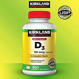 Kirkland Signature Expect More Extra Strength D3 5