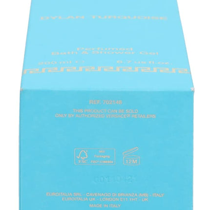 VERSACE DYLAN TURQUOISE 6.7 BATH & SHOWER GEL FOR WOMEN