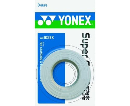 Yonex Super GRAP Overgrip White - 3 Pack