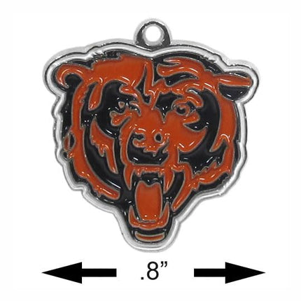 Siskiyou Sports NFL Chicago Bears Euro Bead Necklace, 18-Inch