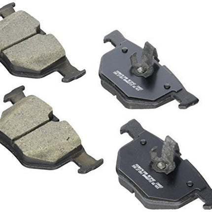 BOSCH BC1042 QuietCast Premium Ceramic Disc Brake Pad Set - Compatible with Select BMW 525i, 528i, 528i xDrive, 528xi, 530i, 530xi, 535i xDrive, 535xi, X5, X6; REAR