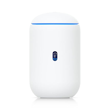 Routeur sans fil Ubiquiti Dream 7 Gigabit Ethernet 2.5 Tri-bande [2.4GHz/5GHz/6GHz] Blanc (Routeur Ubiquiti UniFi Dream UDR7 [Ports RJ45 5GbE, WiFi 7] 802.11be, Technologie MU-MIMO 4x4)