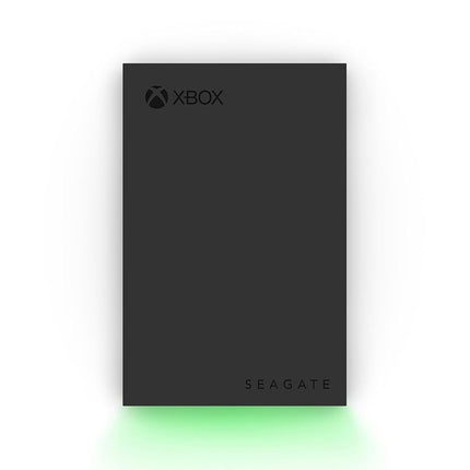 Seagate Game Drive for Xbox, 2TB, External Hard Drive Portable, USB 3.2 Gen 1, Black with built-in green LED bar, Xbox Certified, 3 year Rescue Services (STKX2000400)
