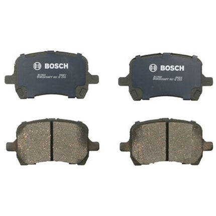 BOSCH BC1160 QuietCast Premium Ceramic Disc Brake Pad Set - Compatible with Select Chevrolet Cobalt, HHR, Malibu; Pontiac G5, G6; Saturn Aura; FRONT