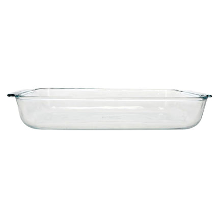 Pyrex, Clear Basics 2 Quart Glass Oblong Baking Dish, 11.1 in. x 7.1 in. x 1.7 in, 2 QT Rectangular