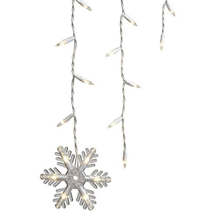 GE 150 Count Clear Icicle Style Lights with 7 Dang