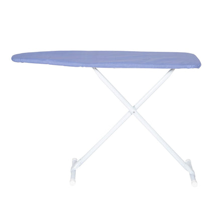 Ironing Board Full Size; Made in USA by Seymour Home Products (Solid Blue) Bundle Includes Cover + Pad | Iron Board w/Steel T-Legs Adjustable from Tabletop up to 36" High