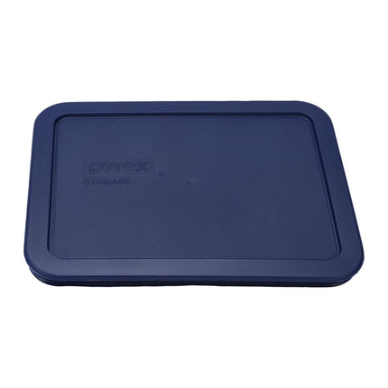 Pyrex 7210-PC Rectangle Dark Blue 3 Cup Storage Lid for Glass Dish (6, Dark Blue)