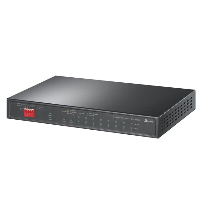 TP-Link TL-SG1210PP, 8 Port Gigabit PoE Switch, 6 