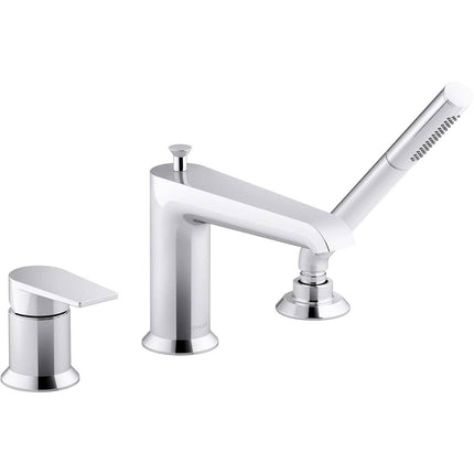 Grifos de bañera Kohler K-97070-4-CP Hint, cromo pulido